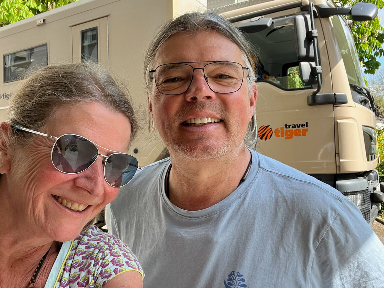 Heike und Frank Krüger sind auf Weltreise im MAN TGM 13.290.